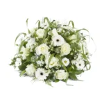 Rouwbloemstuk Ciara Biedermeier Rond