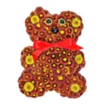 Rouwbloemstuk Mikki beer