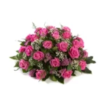 Rouwbloemstuk Luna Biedermeier Rond