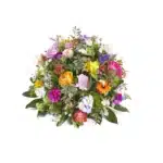 Rouwbloemstuk Nevin Biedermeier Rond