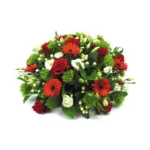 Rouwbloemstuk Sheila Biedermeier Rond