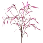 Tina zijde Eucalyptus zilver/roze 110cm