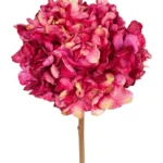 Tina Collection zijde Hortensia 83cm cerise/bourgundy