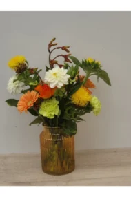 Seizoensboeket Minnie met gratis vaas - Afbeelding 3