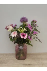 Seizoensboeket Minnie met gratis vaas - Afbeelding 4