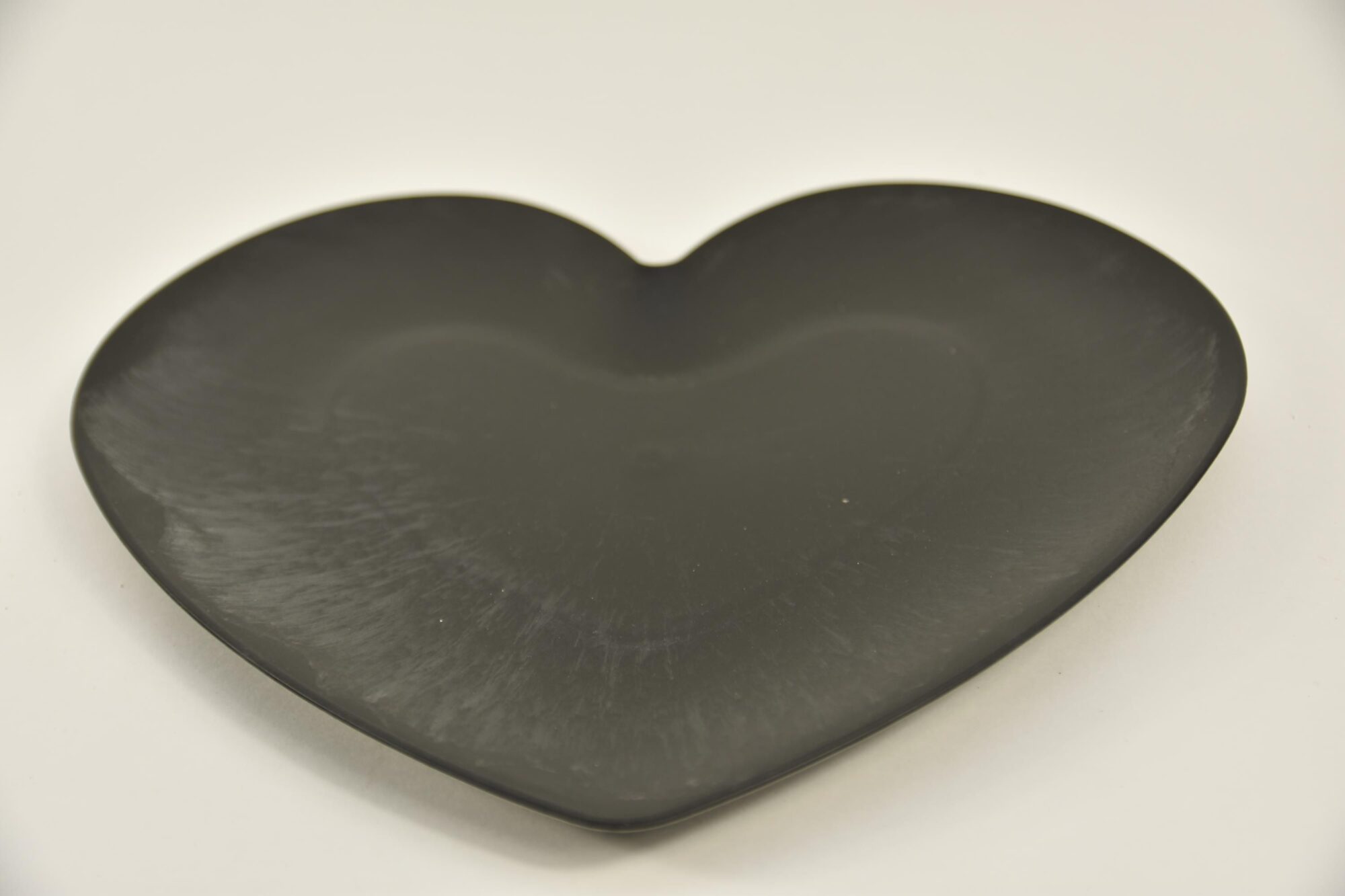 Melamine Bord Hart Plat Grijs 36x33x2cm kopen
