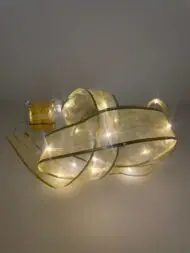 Led lint 2aa batt 1.5mtr goud - Afbeelding 2