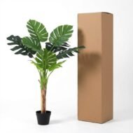 Kunstplant Monstera Deliciosa - 120cm - Afbeelding 6