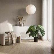 Kunstplant Monstera Deliciosa - 45cm - Afbeelding 2