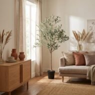 Kunstplant Olijfboom - 170cm - Afbeelding 4