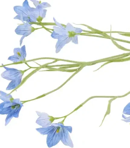 zijdebloemen blue